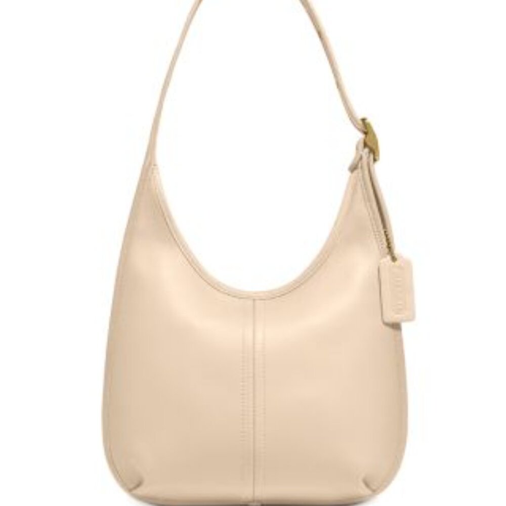 NWT Coach Small Ergo Shoulder Bag in Brass/Ivory